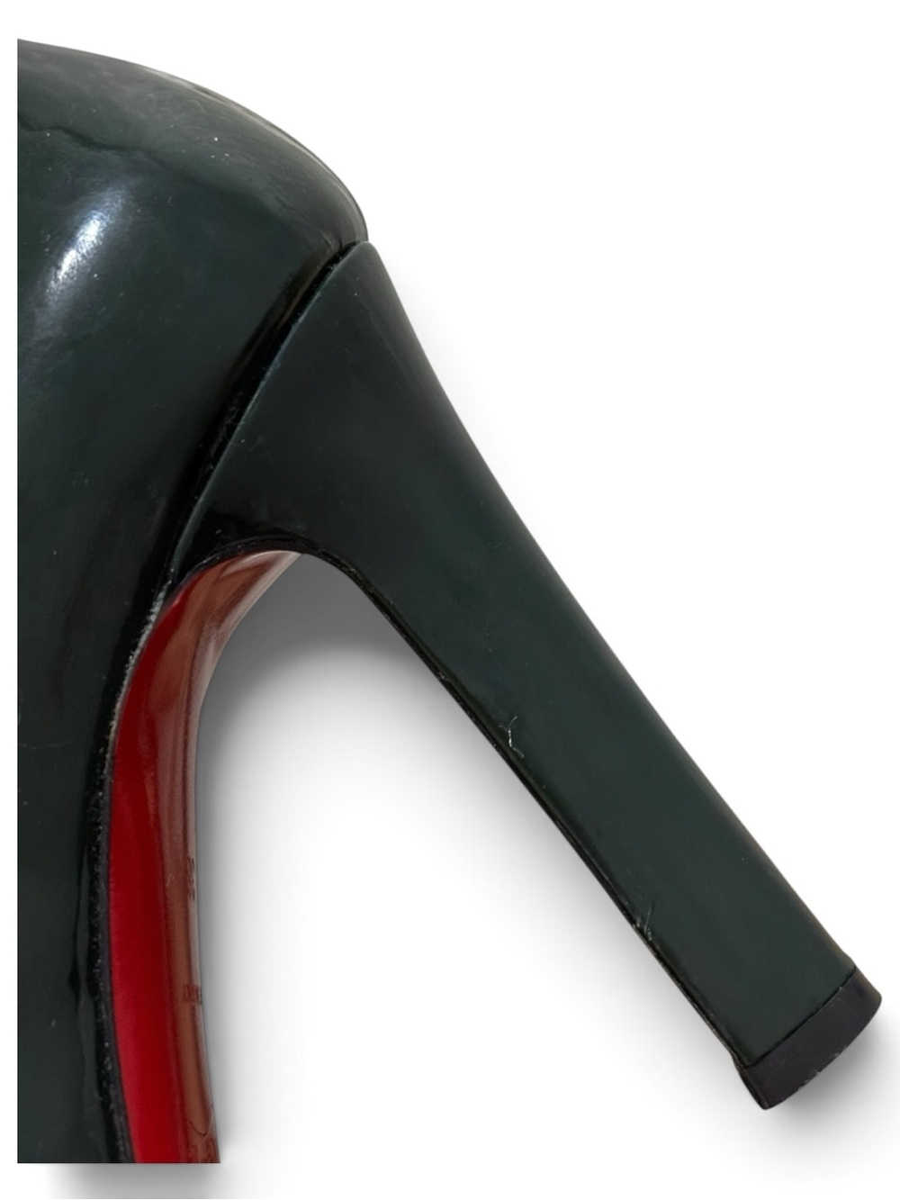 Christian Louboutin Patent Leather Buckle Pumps – Size 38 - Picture 7 of 8